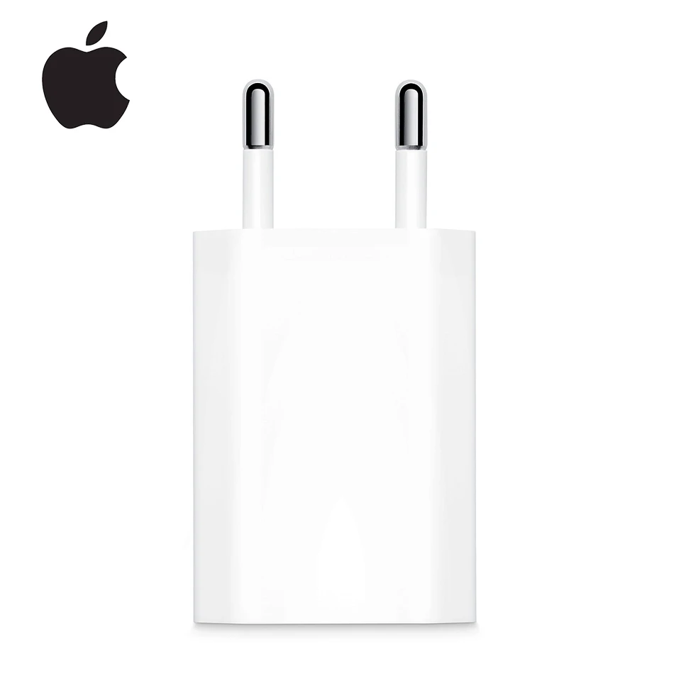 Apple 5 Вт USB адаптер питания ЕС вилка конвертер быстрое зарядное устройство европейская вилка адаптер для iPad/iPhone 5/6/7/8/X/11 Pro/APPLE watch
