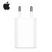 Apple 5 Вт USB адаптер питания ЕС вилка конвертер быстрое зарядное устройство европейская вилка адаптер для iPad/iPhone 5/6/7/8/X/11 Pro/APPLE watch