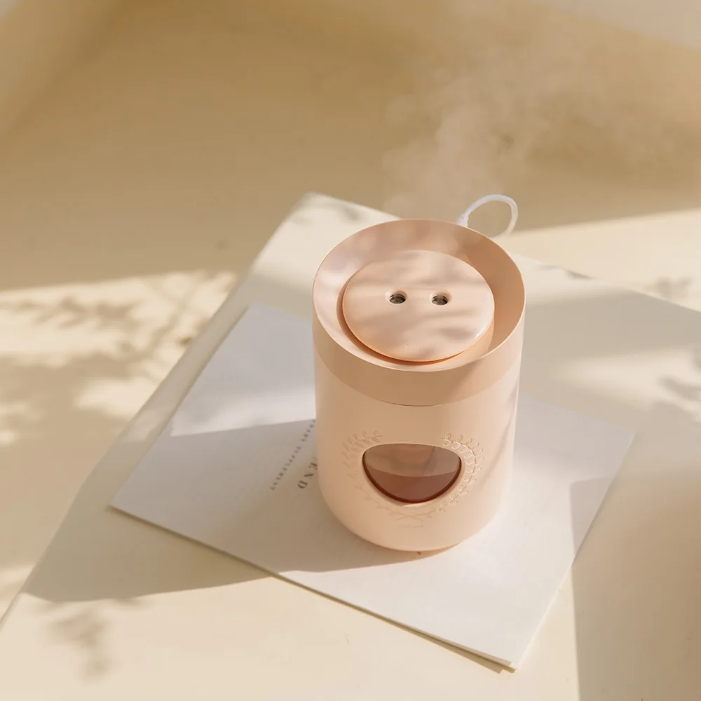 800ML Air Humidifier USB Diffuser Portable Mist Maker Home Aroma Essential Oil Diffuser With Night Lights For Car Office