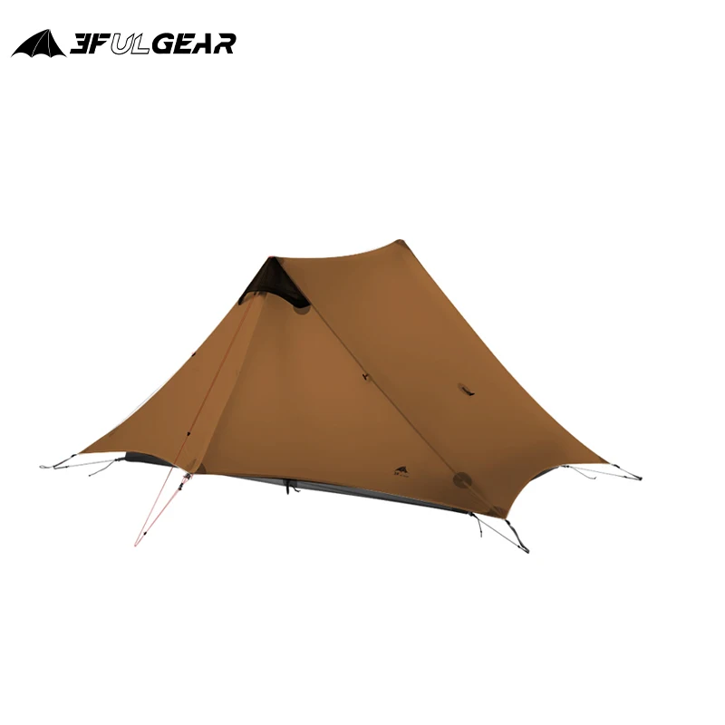 Ультралегкая туристическая палатка LanShan 3F UL GEAR на 2 человек бесщеточный