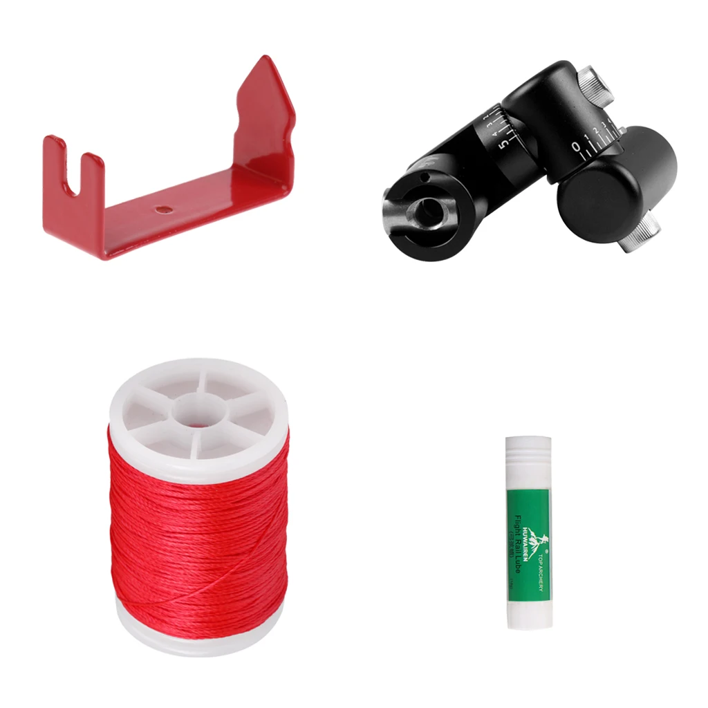 

Archry Single Adjustable V-Bar With Bow String Wax, Bow String Serving Thread, Peep Sight Install Tool