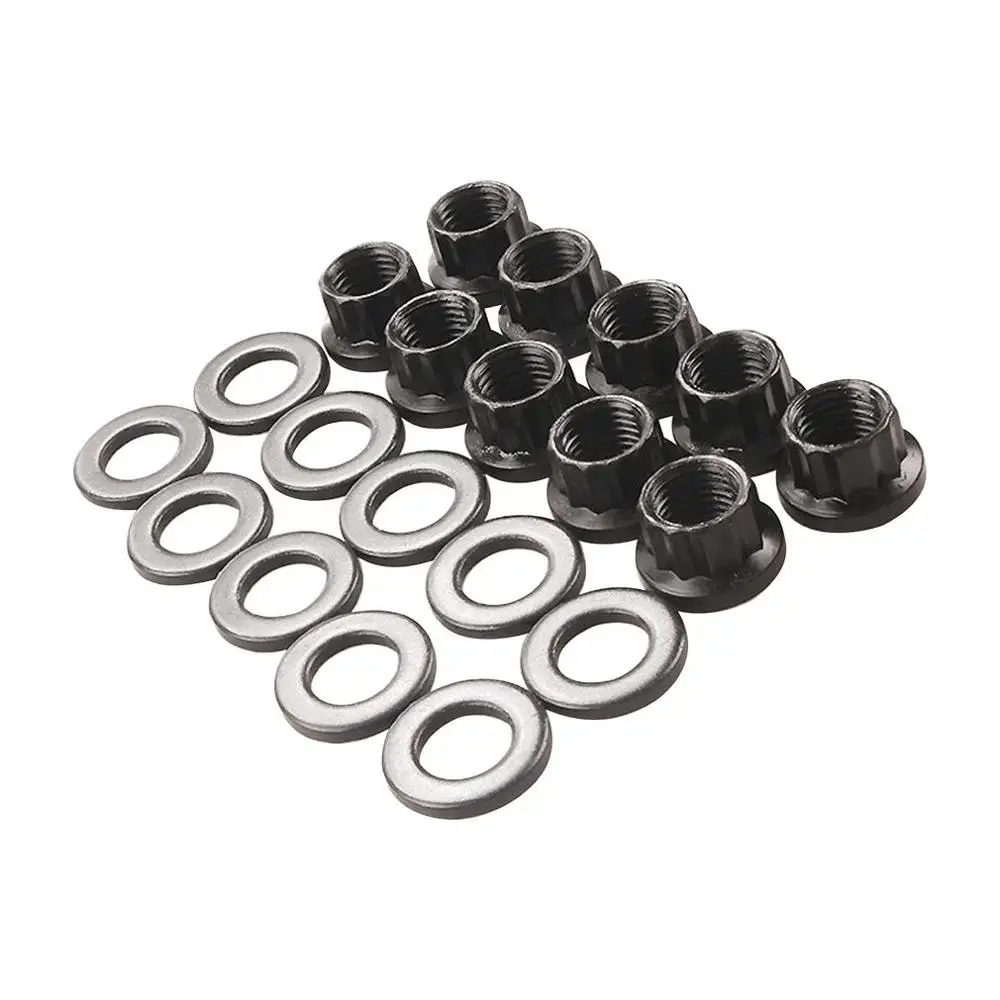 

High Quality Black Cylinder Head Screw Set Car Engine Head Stud Kit Cylinder Gasket Head Studs Set for Honda B18C1