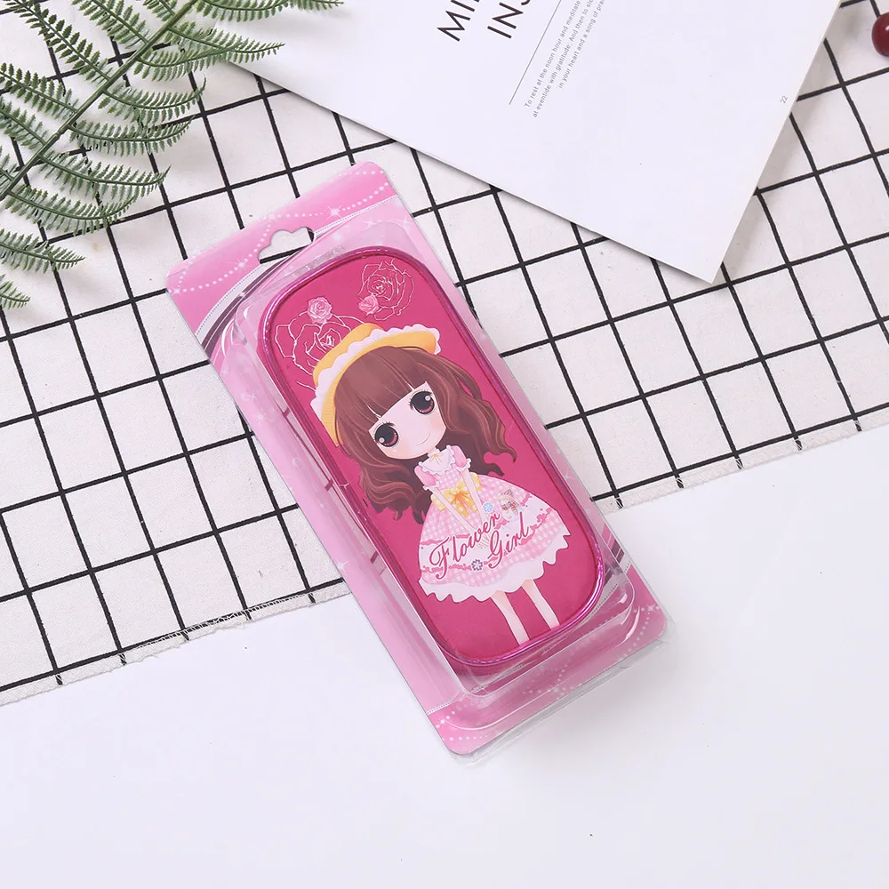 Девушка пенал Kawaii пенал школьный созидательный пеналы прекрасный пинал канцелярия для школы канцтовары пеналы для школы пенал школьный для девочек пенал для мальчиков школьные принадлежности пиналы Пенал