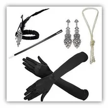 1920 S платье для девочек на Хэллоуин банкет Европа и Америка популярный набор аксессуаров оптом