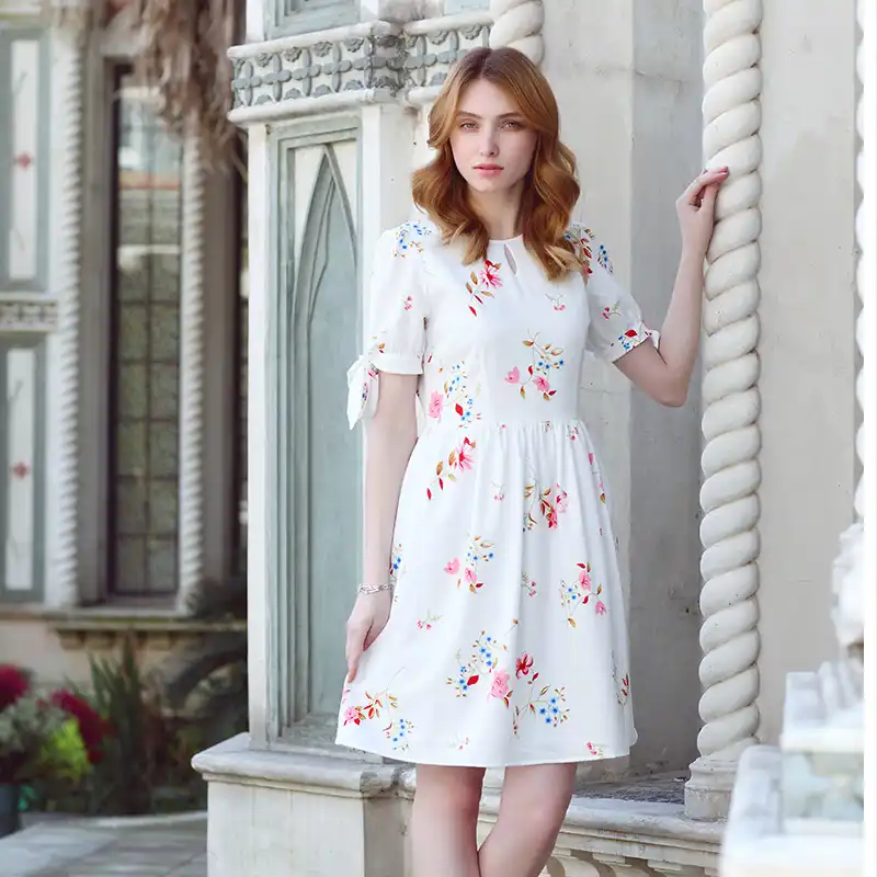 new casual dress design