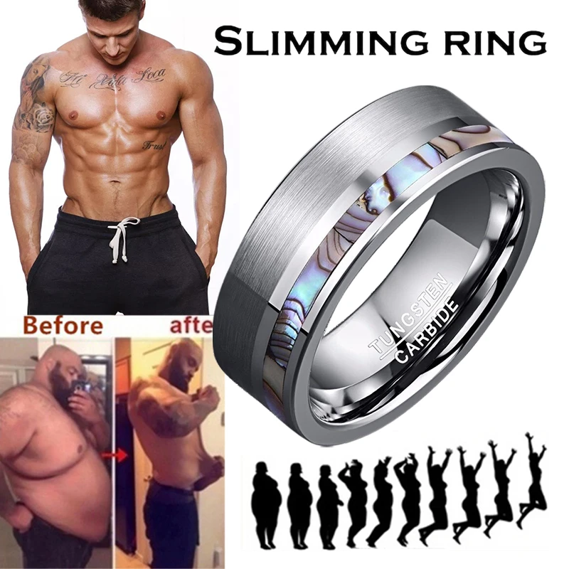 Slimming Health Ring Stimulating Acupoint Gallstone Ring Health Care