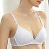 Womens Push Up Bra Sexy Triangle Brassiere Wire Free Lace Bra Bralette Lingerie Small Breast Adjusts Female Underwear A B C Cup ► Photo 1/6