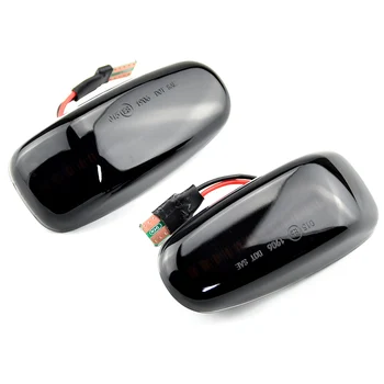

2PCS Led Dynamic Side Marker Turn Signal Indicator Light Sequential Blinker fit For Mercedes BENZ W210 W202 W208 R170 Vito W638