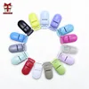 BOBO.BOX 100Pcs Baby Pacifier Clip Plastic Baby Holder Soother Pacifier Multicolor Infant Dummy Clip Nipple Holder Baby Pacifier ► Photo 2/6