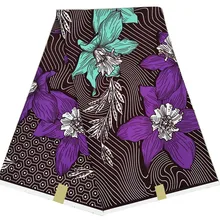 Мода Голландский Настоящий Африканский вощеная ткань принты ткань Анкара воск обертка Чистый хлопок