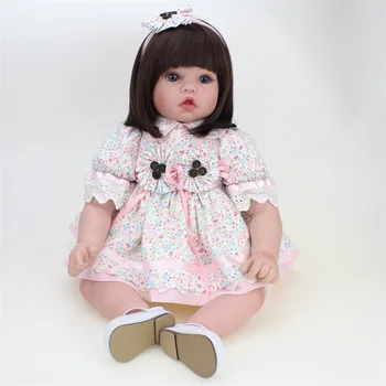 

55CM Reborn Baby Doll Girl Reborn Babies For Sale Realistic Babies Dolls Cute Reborn Toddlers For Newborn Baby Plush Doll Toy
