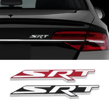 

3D Metal Car Side Emblem Sticker Rear Trunk Badge for Dodge SRT Decal Jcuv Challenger Jeep Wrangler Cherokee Chrysler Voyager