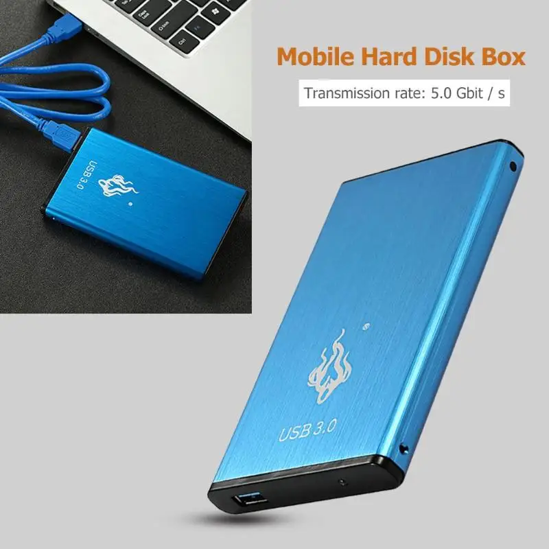 Горячее предложение 2,5 дюймов 2 ТБ/1 ТБ/500 Гб USB3.0 внешний жесткий диск SATA III устройство хранения памяти HDD для портативных ПК Внешние жесткие диски