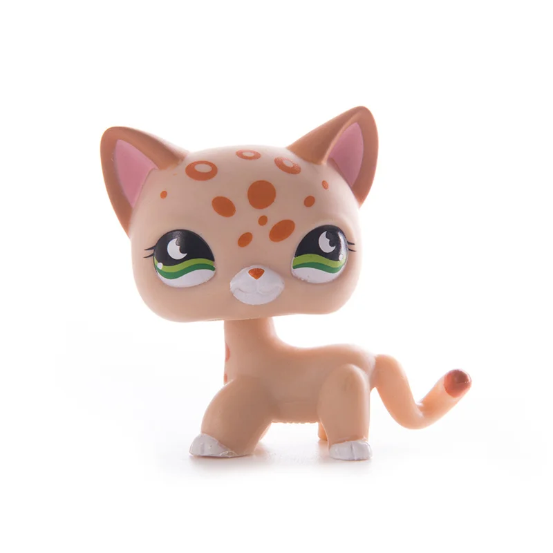 Оригинальная маленькая кошка LPS Pet Shop редкая стоячая мини фигурка для эрекции