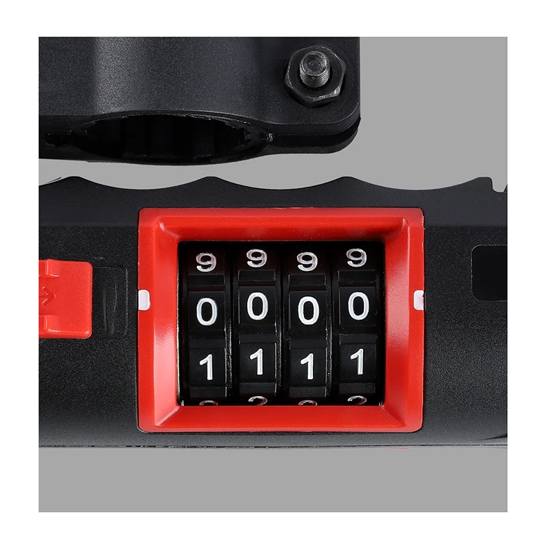 Goede West Fietsen Fiets Wachtwoord Code U Lock Anti Diefstal Motorfiets Lock Veiligheid Stalen Accessoires Cycling Bike Verbeterde Security Lock