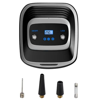 

Poratble Car Air Pump Electric Practical DC 12V Maintenance Auto Motorcycle LED Light Tire Inflator