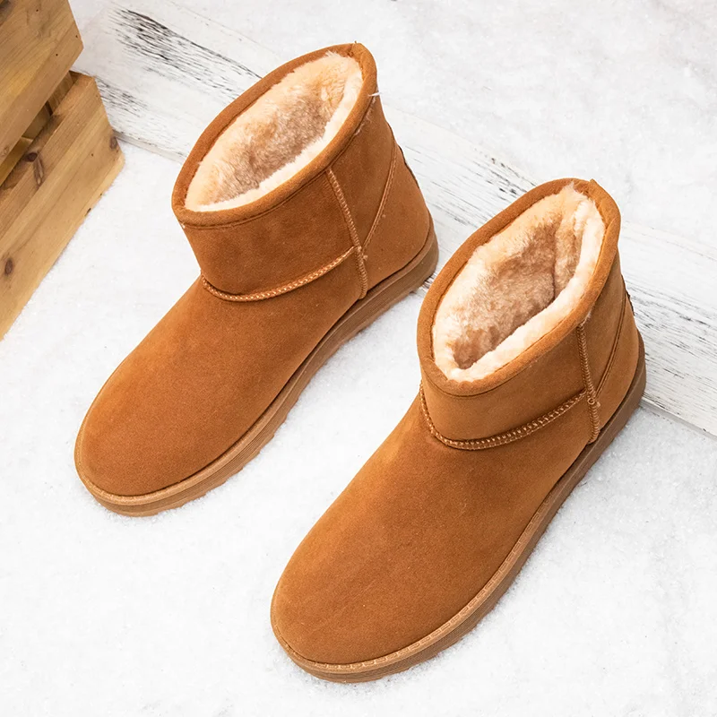 fashion Men's boots outdoor fashion boots top quality men's leather shoes slip on handmade rubber ankle boots men