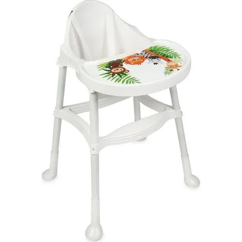 High Chair Baby Girls Boys Child Feeding Table Chair Child safety Arched Tray Nonskid Flip Walker-Like