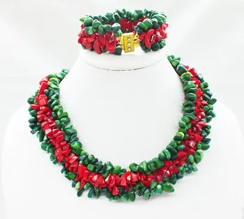 

Free Shipping, Classic Coral Necklace Evening Party Holidays Wedding Necklace