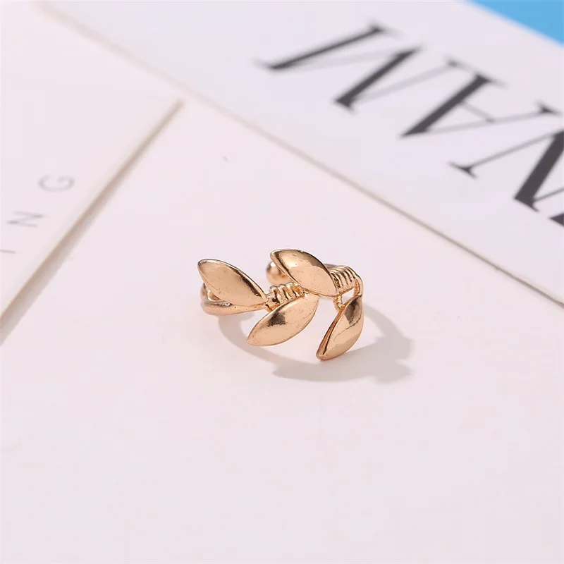 Meetvii New Fashion Copper No Pierced Earcuff Ear Star Vintage CZ Leaf Flower Star Pearl Clip Earrings for Women Jewelry - Окраска металла: A1