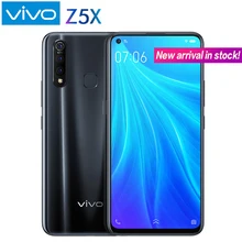 vivo Z5x мобильный телефон 6,5" экран 6G 128G Восьмиядерный Snapdragon710 Android 9 5000 мАч большая батарея смартфон