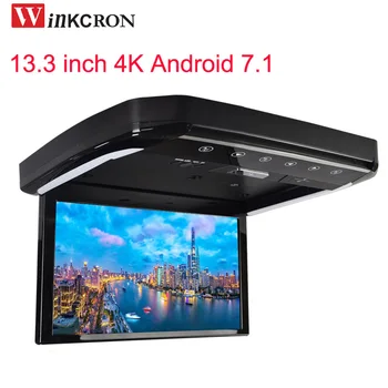 

2020 Android 7.1 Car Monitor Ceiling Mount Roof 13.3 Inch IPS Screen HD 1920x1080P Video WIFI/HDMI/USB/SD/FM/Bluetooth/Speaker
