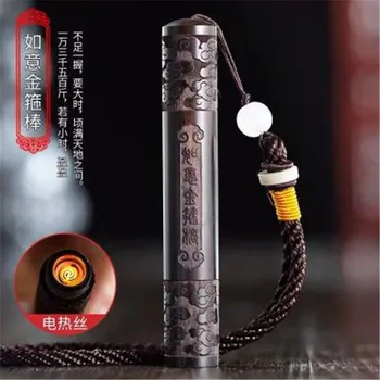 

Rechargeable USB lighters Creative Blow Ignition Wood Carving Flameless Electronic Cigarette Lighters Charging electric lighter