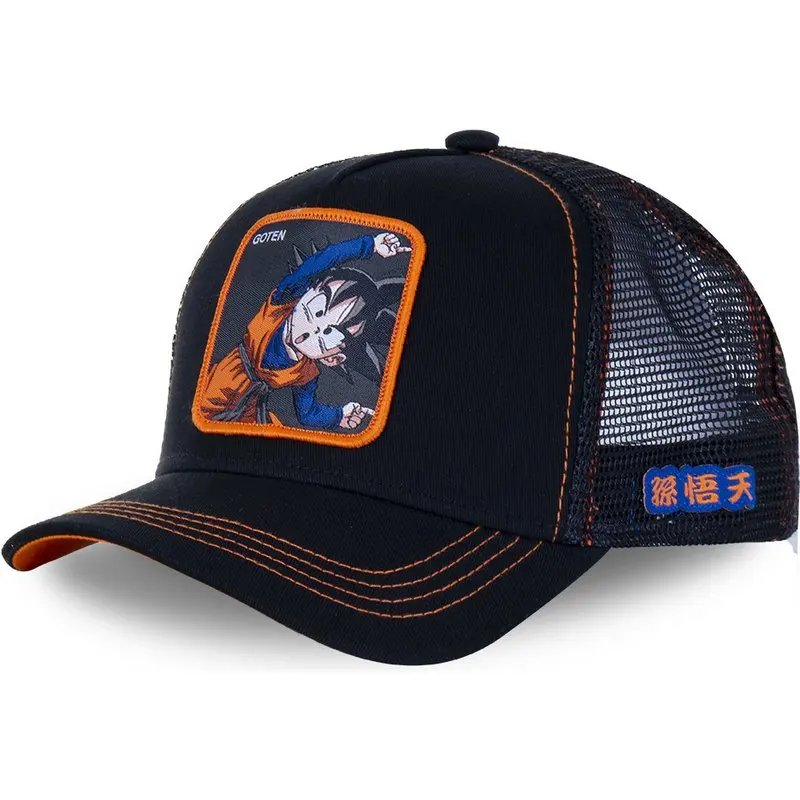 ball caps for men New Brand DRAGON BALL animation All Styles Snapback Cotton Baseball Cap Men Women Hip Hop Dad Mesh Hat Trucker Hat Dropshipping harris tweed baseball cap