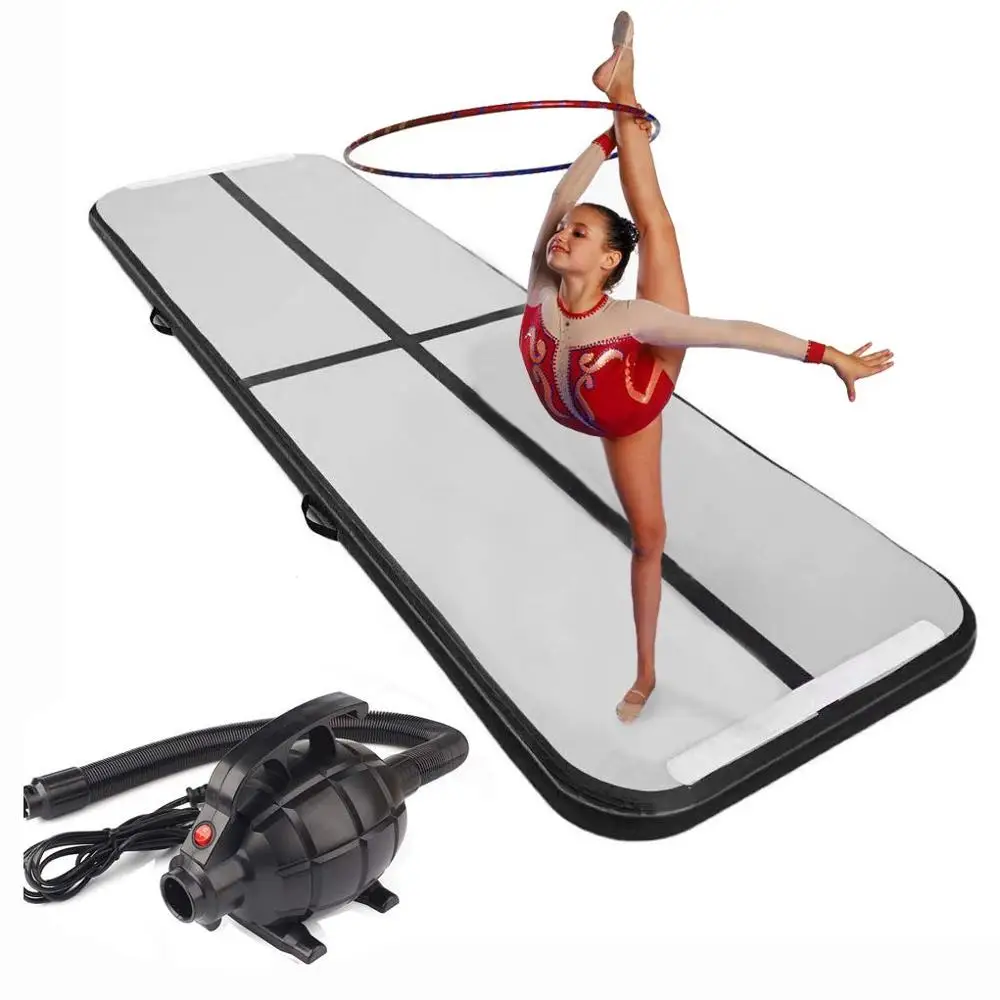 Free Shipping 3m 4m 5m Inflatable Gymnastic Mattress Gym Tumble Air