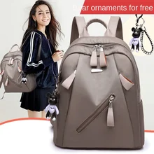 Women oxford backpack student lady multi-function travel student female school bag large capacity backpack shoolbag for teenage