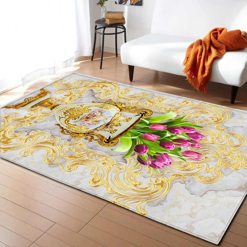 3D Flowers Anti-slip Area Rug Bedroom Decor Flannel Carpets Bedside Floor Baby Crawling Rugs Mat Carpet for Living Room 3D Flowers Anti-slip Area Rug Bedroom Decor Flannel Carpets Bedside Floor Baby Crawling Rugs Mat Carpet for Living Room