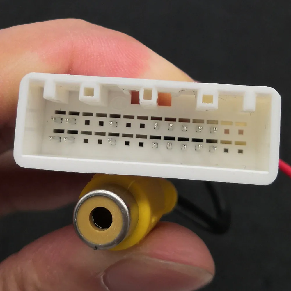 Оригинальный видеовход YIFOUM 28Pin переключатель реверсивная камера RCA адаптер