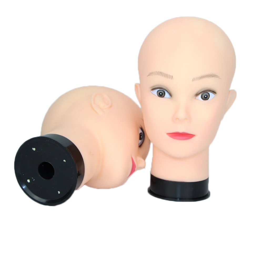 عارضة أزياء أصلع رئيس حامل دمية عارضة أزياء رئيس ل...