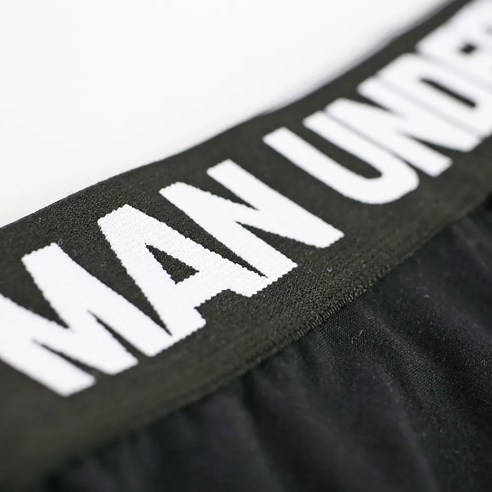 Men's Soft Underpants Letter printing Comfortable Elastic Knickers Shorts Sexy Underwear Classic Quick Dry Boxers Shorts
