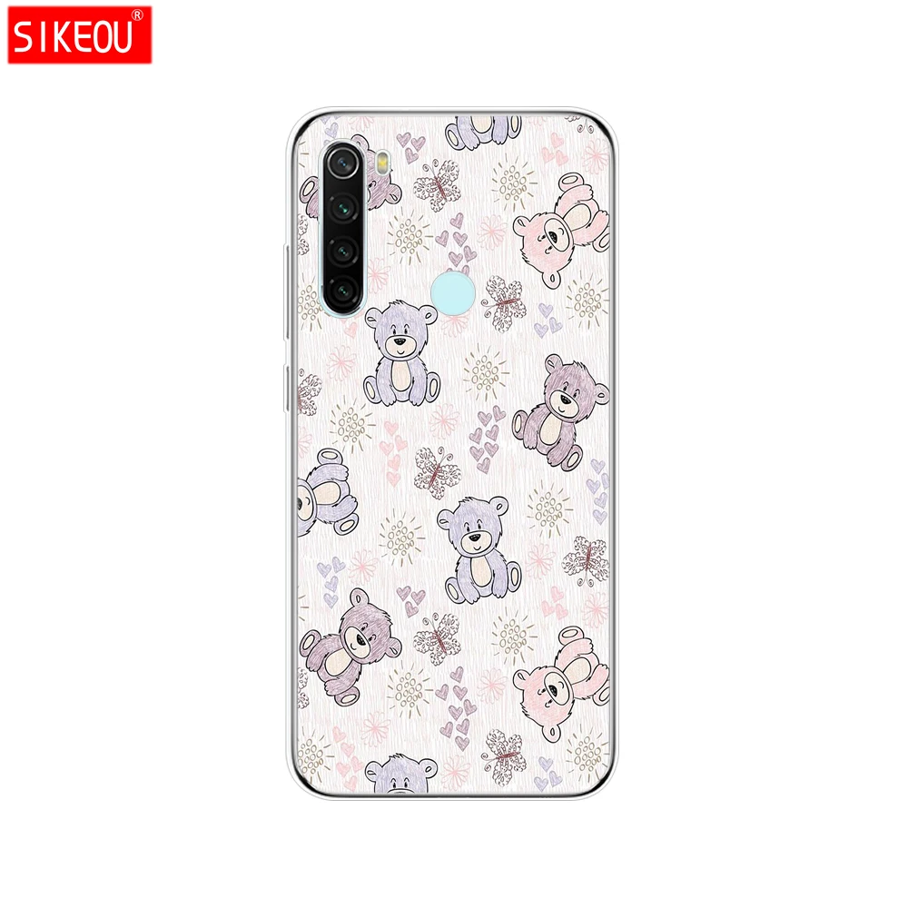 33986 Чехол для xiaomi Redmi Note 8 T, силиконовый мягкий чехол из ТПУ с рисунком для xiaomi Redmi Note 8, чехол Fundas Coque Redmi NOTE 8 PRO, чехол cat - Цвет: 33986