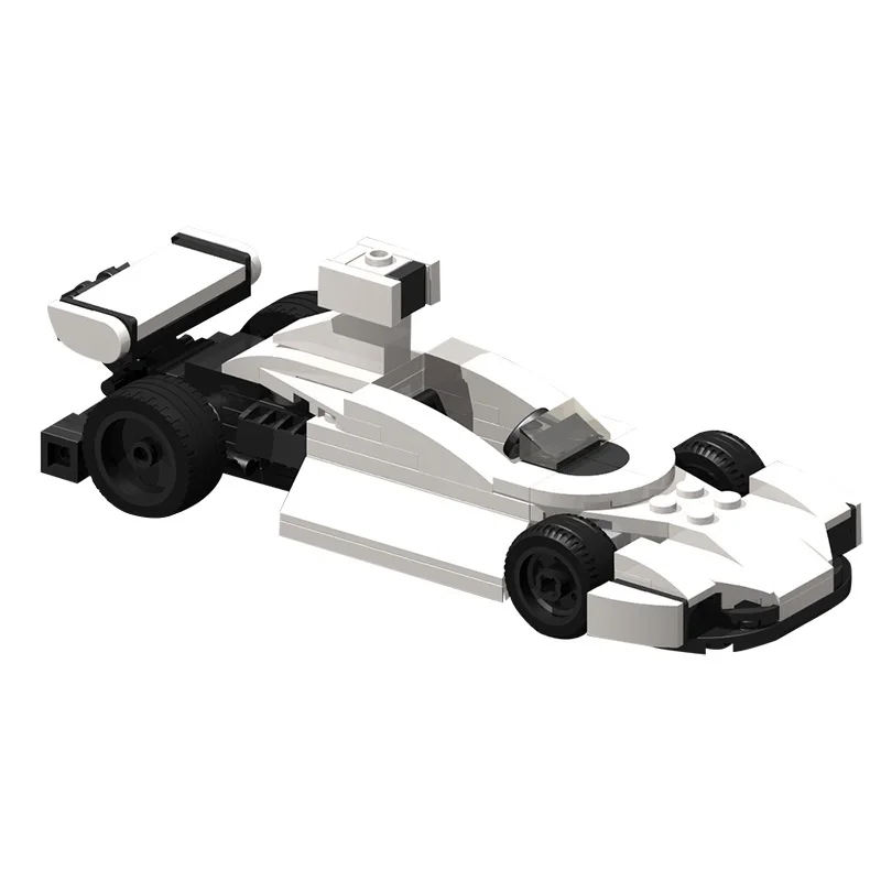 Город родстер MOC 14211 Brabham BT44 мартини гоночные строительные блоки Technic велосипедные