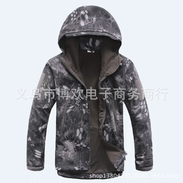 Открытый TAD Sharkskin Stalker мягкий чехол V4. 0 четвертое поколение ветрозащитная водостойкая Мужская штурмовая куртка