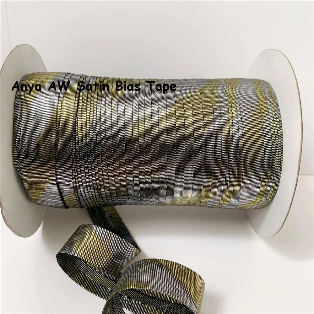 

metallic bias tape 5/8" (15mm)X20Yards/Card handmade For DIY Garment Sewing And Trimming