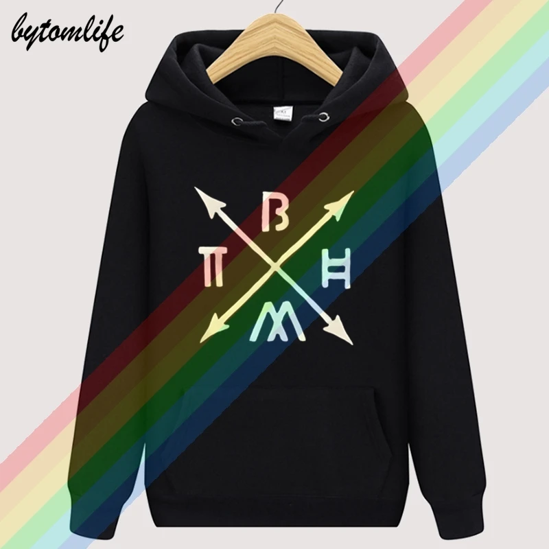 Толстовка мужская с капюшоном BRING ME THE HORIZON YOUNG IN LOVE модная шерстяная одежда
