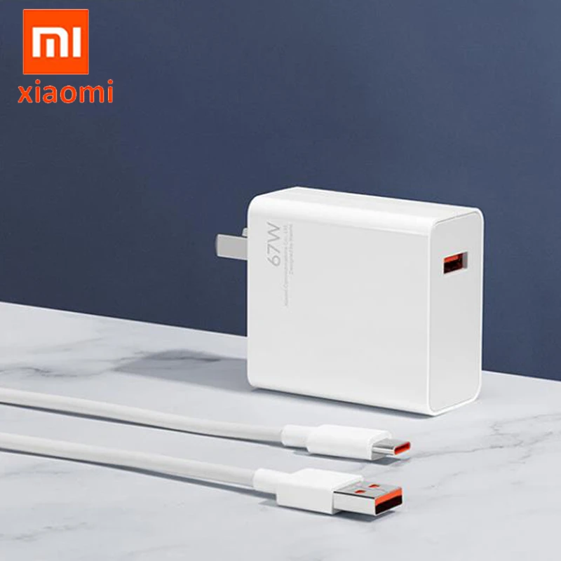 Original Xiaomi Mi 67w Fast Charger For Xiaomi 11 Pro & Xiaomi 11 Ultra