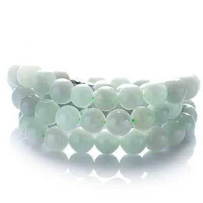 

Zheru Jewelry Natural Burmese Jade A Grade Round Bead Necklace Jewelry Jade Jewelry Best Gift