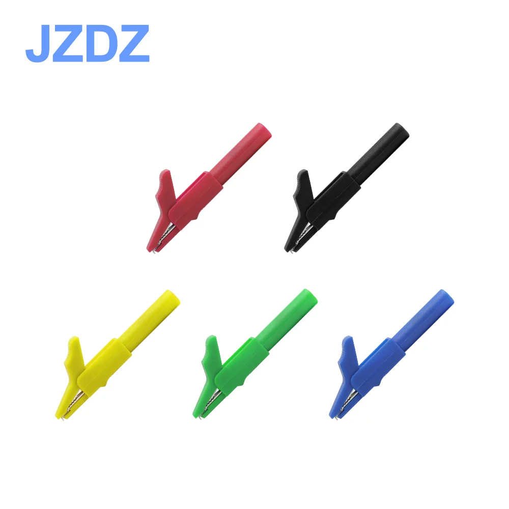 JZDZ J.60029 10 шт. 4 мм тестовый зажим для провода полная оболочка можно вставить штекер