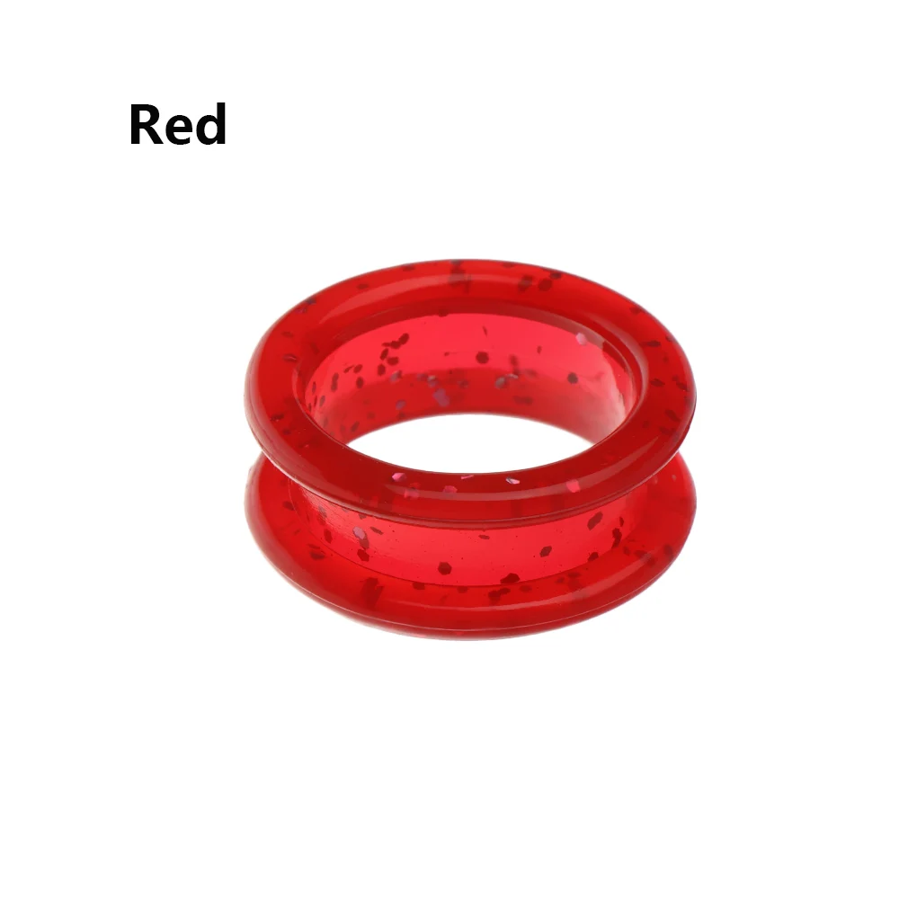 Red 2 шт., новые профессиональные ножницы для ухода за домашними животными, Набор цветных колец, подходящих для прямых и изогнутых собак, кошек, ножницы для стрижки волос, ножницы для волос - Цвет: Red
