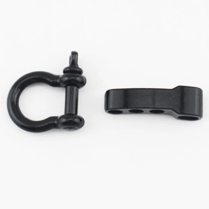 5 Pcs U D Shape Anchor Shackle Screw Pin Bracelet Buckle Accessories for Outdoor SAL99