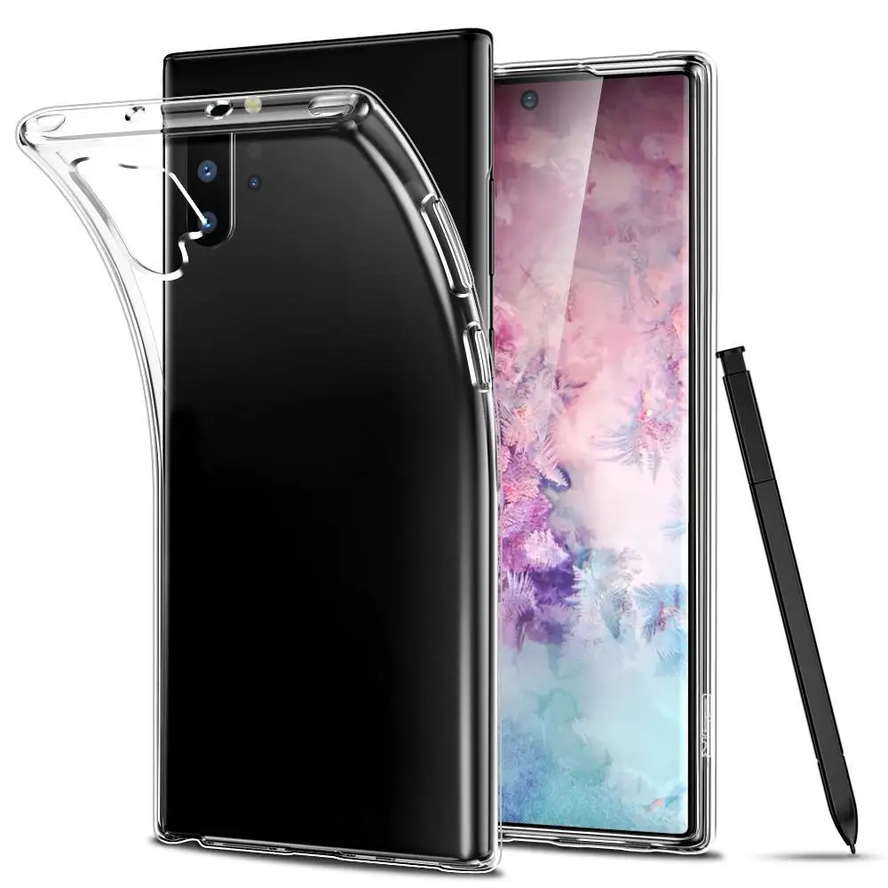 Прозрачный мягкий чехол из ТПУ с принтом "для samsung Galaxy Note 10 Pro A50S A30S A20S A10S S10 S9 S8 плюс A6 A8 плюс ультра тонкий силикон чехол