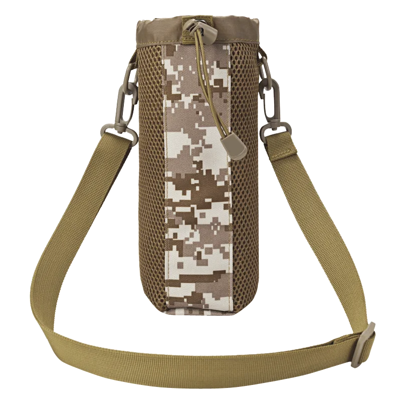 A Новая бутылка для воды Чехол тактический Molle чайник Карманный держатель бутылки воды армейская сумка передач - Цвет: A