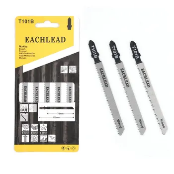 

Hard Wood Curve Cut For Home DIY 5Pcs DIY Cutting Tool For Woodworking Alloy Steel Saw Blade T244D Hacksaw Jig Saw Blade Set