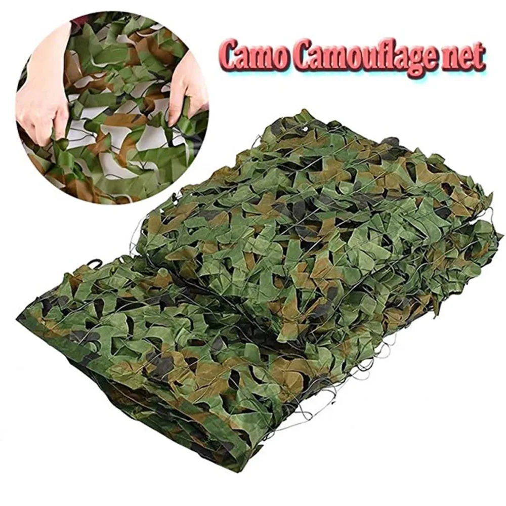 Military camouflage nets, shade nets, shade sails, suitable for decoration of camps and courtyards and various places-0