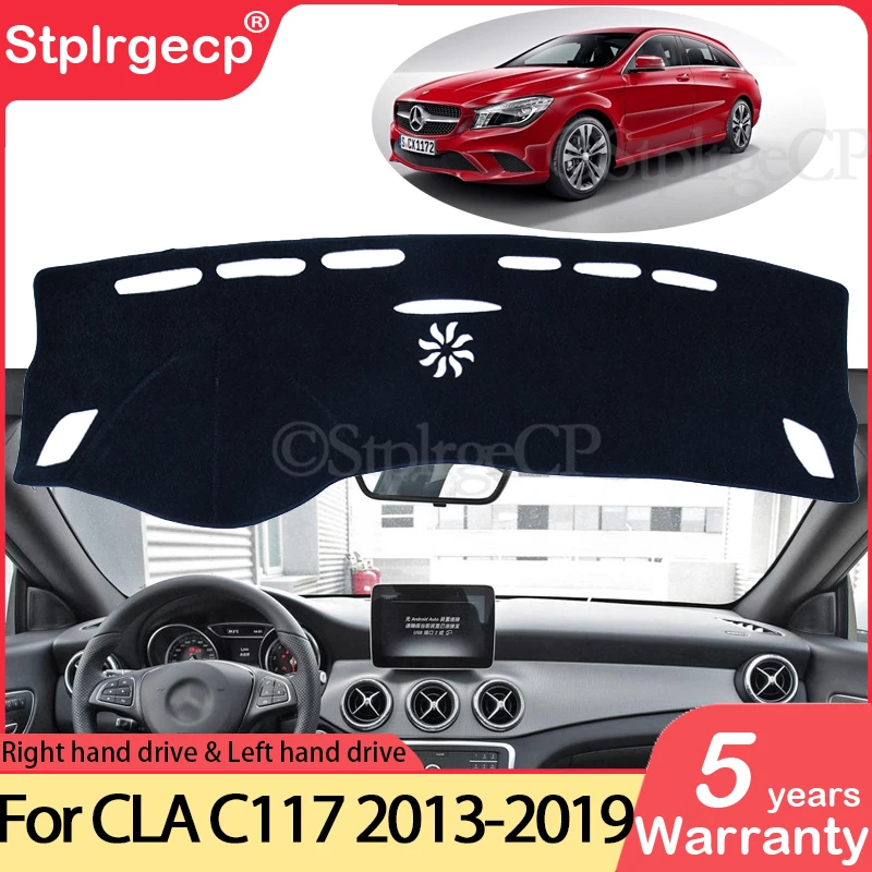 Противоскользящий коврик для Mercedes Benz CLA C117 2013 ~ 2019 накладка на приборную панель