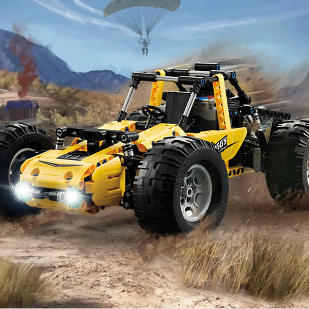 

2.4GHz Gift Building Block Toys Portable Hobby Climbing Anti Slip Shockproof All Terrain RC Car Buggy Off Road Kids Toy Assemble